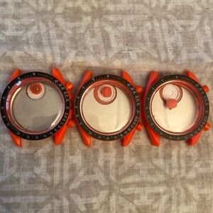 Mission to Earth Hot Lava bioceramic case with crowns